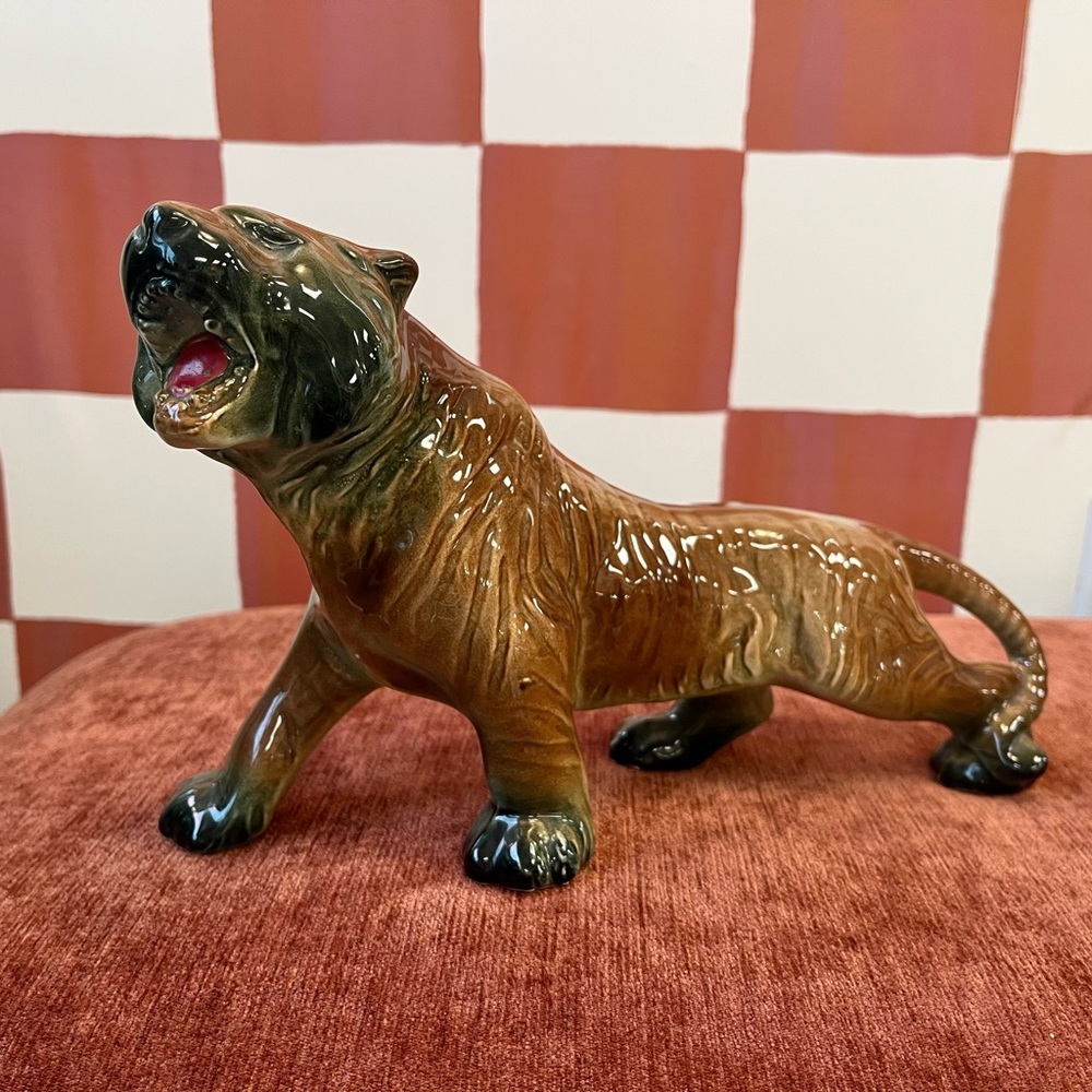 MCM Roaring Tiger Figurine